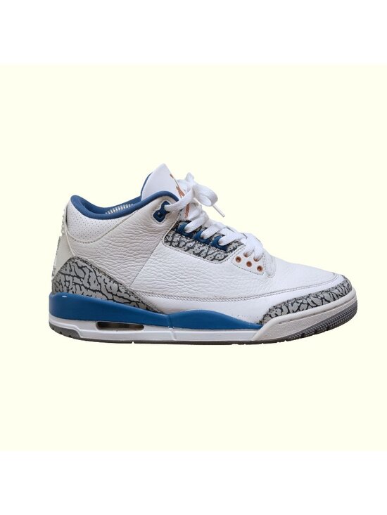 NIKE AIR JORDAN 3 RETRO WASHINGTON WIZARDS VTG Y2K RETRO SHOES SNEAKERS SZ 8.5 main image 6
